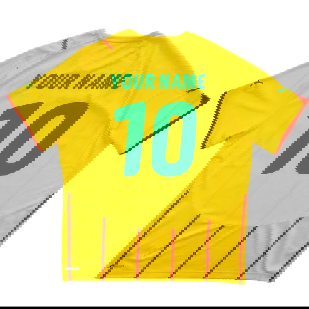 2010-2011 Cameroon Away Shirt (Your Name)