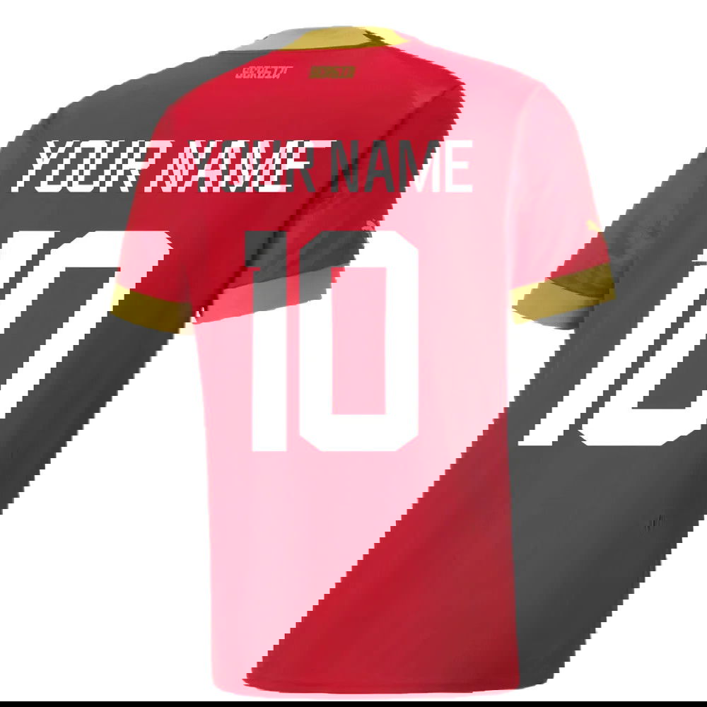 2022-2023 Serbia Home Shirt (Your Name)