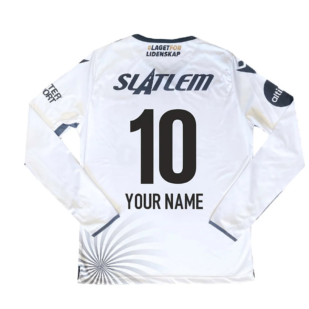 2020-2021 Kristiansund BK Away Long Sleeve Shirt (Your Name)