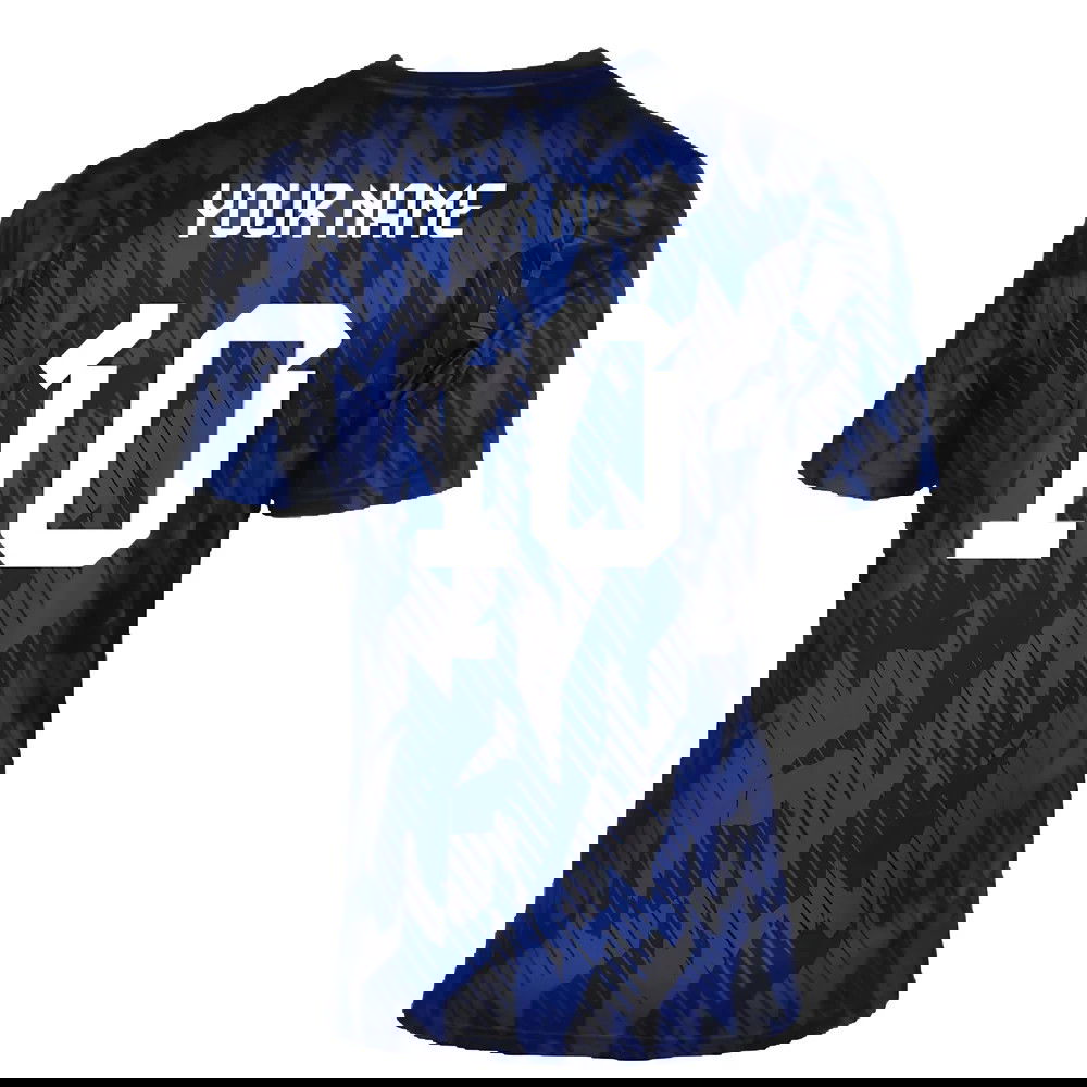 2022-2023 Argentina Pre-Match Shirt (Blue) (Your Name)