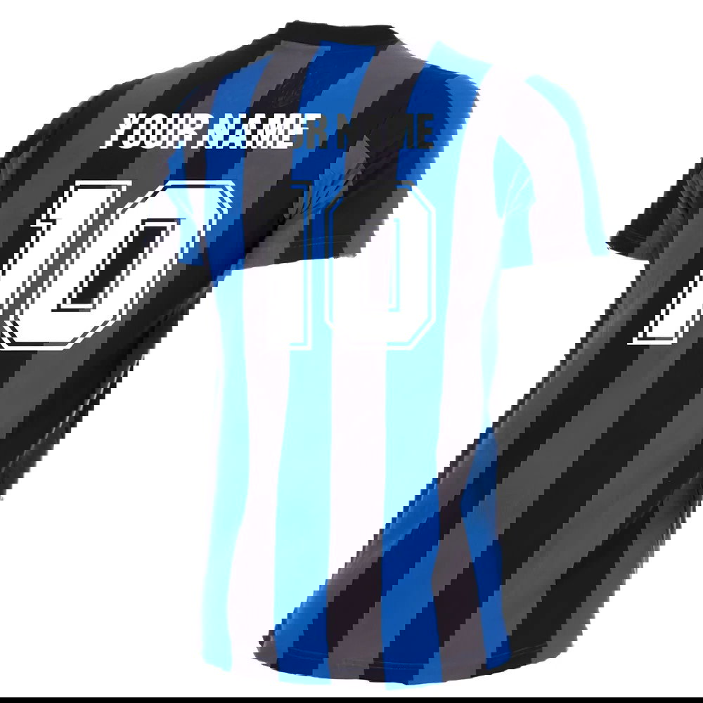 Copa 58-59 Inter Milan Home Retro Shirt (Your Name)