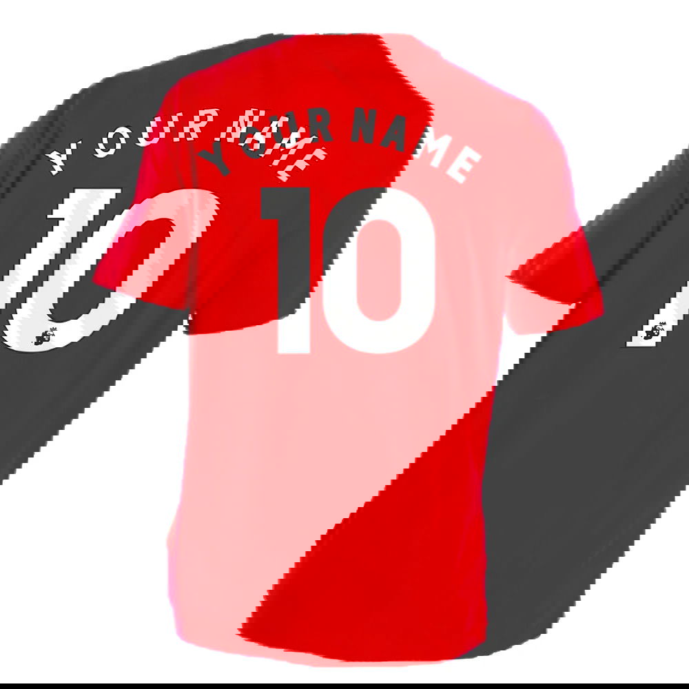 2023-2024 Man Utd DNA Graphic Tee (Red) (Your Name)