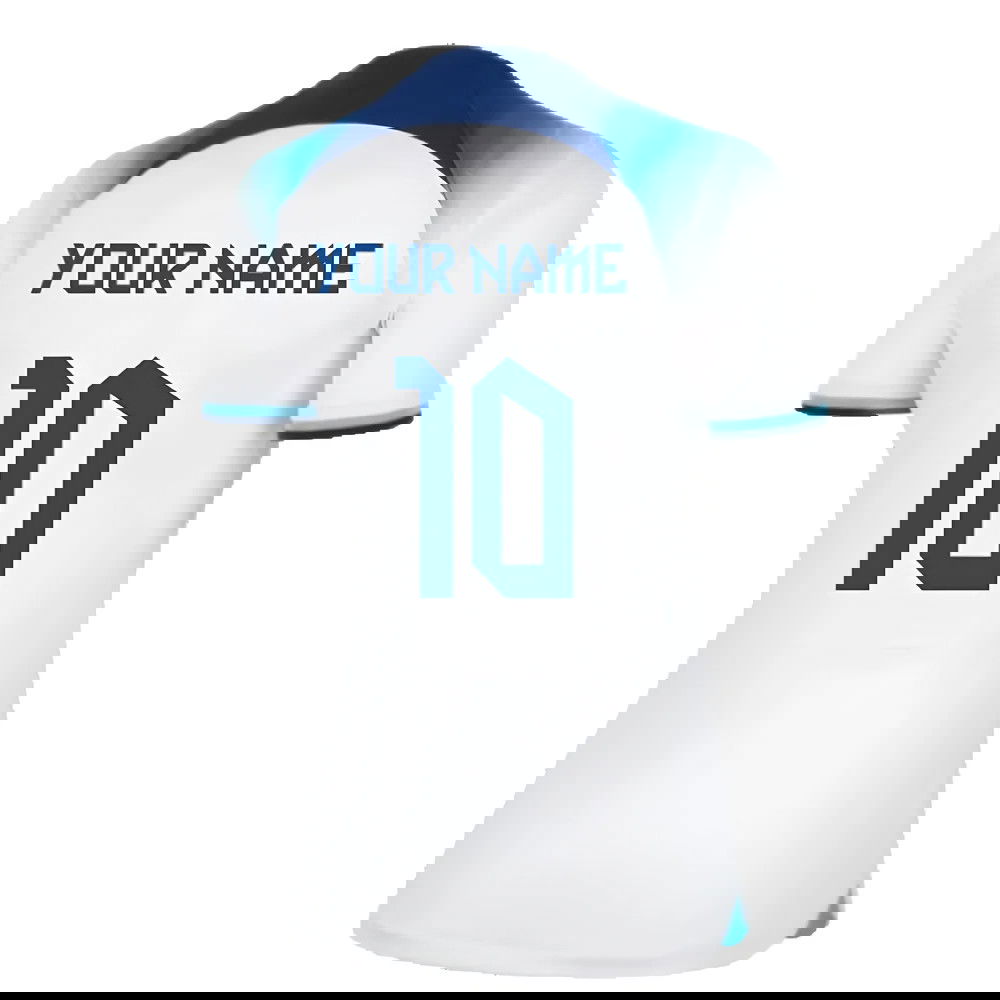 2022-2023 England Home Shirt (Ladies) (Your Name)