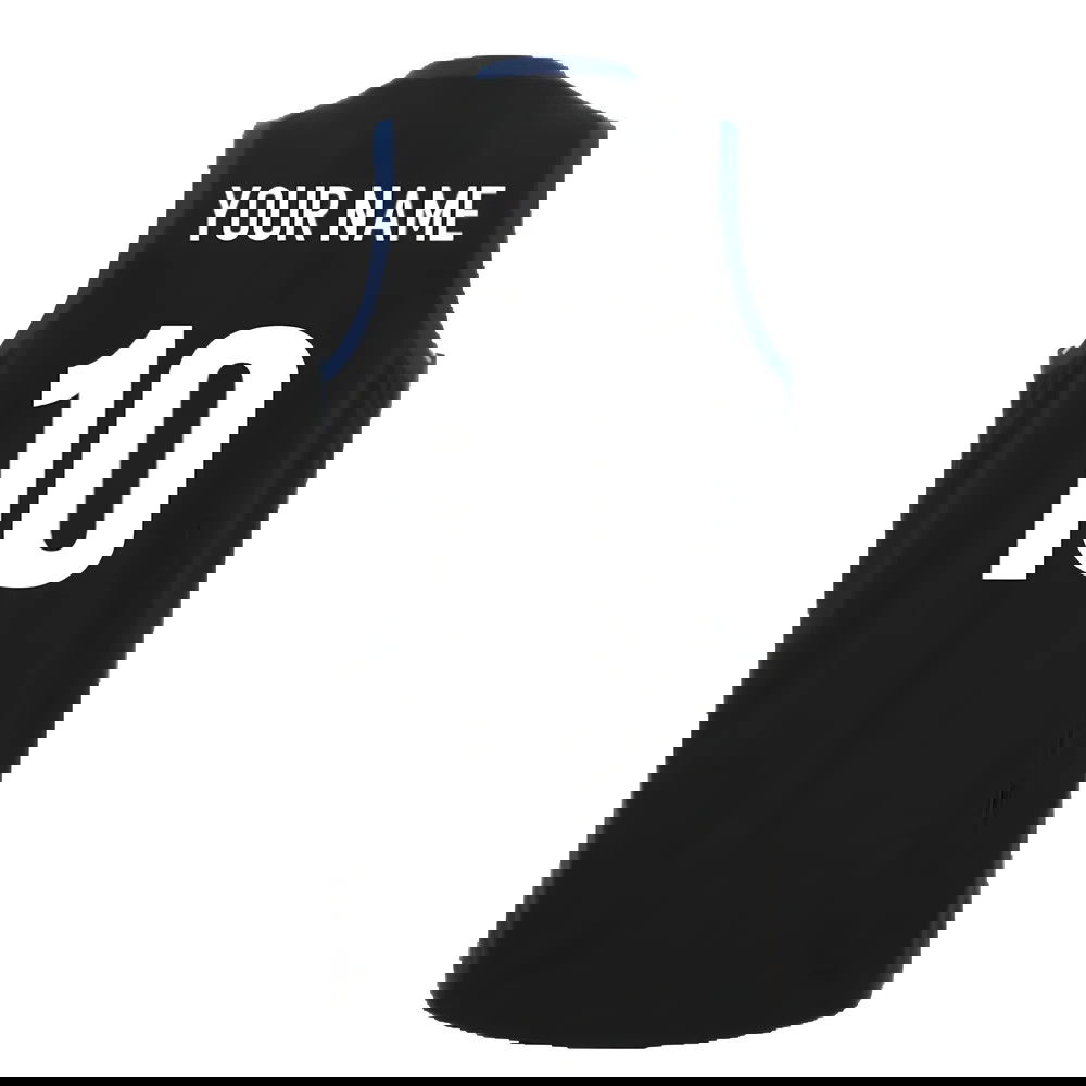 2023-2024 Scotland RWC Training Basketball Singlet (Black) (Your Name)