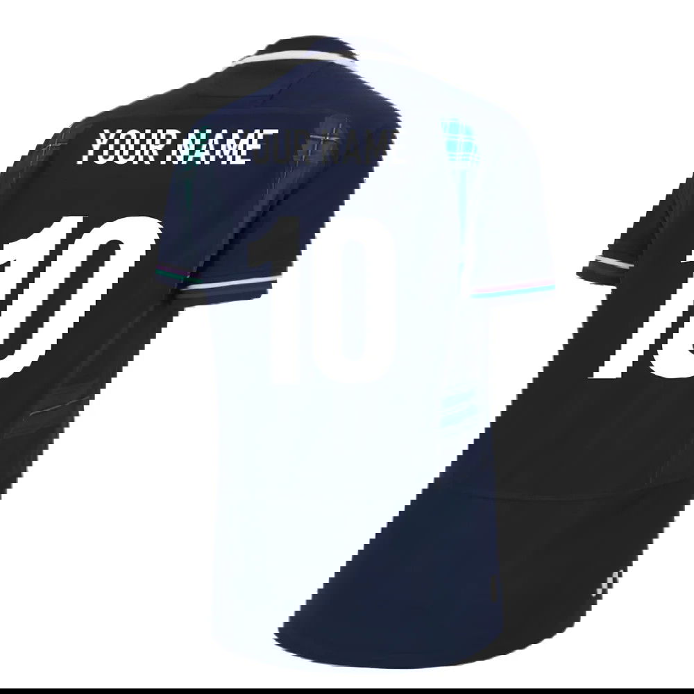 Scotland RWC 2023 Home Rugby Poly Replica Shirt (Ladies) (Your Name)