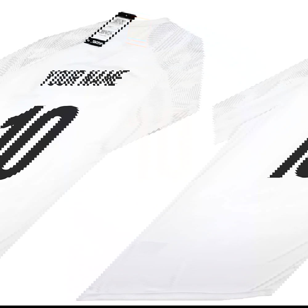 2023-2024 Samoa Rugby Poly Dry Shirt (White) (Your Name)