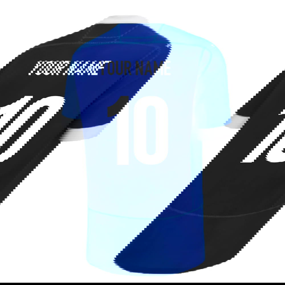 2023-2024 Samoa Home Rugby Poly Replica Shirt (Your Name)