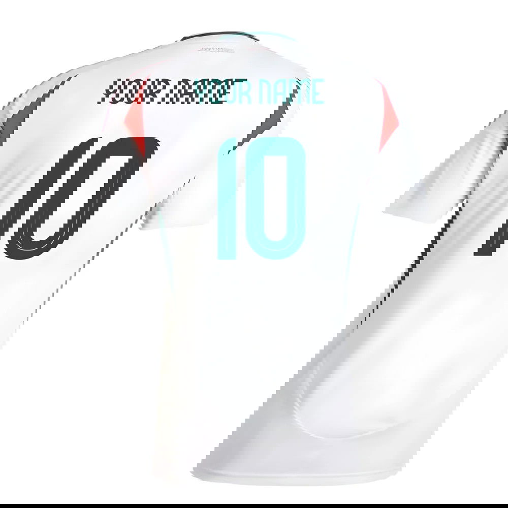 2024-2025 Hungary Away Shirt (Your Name)