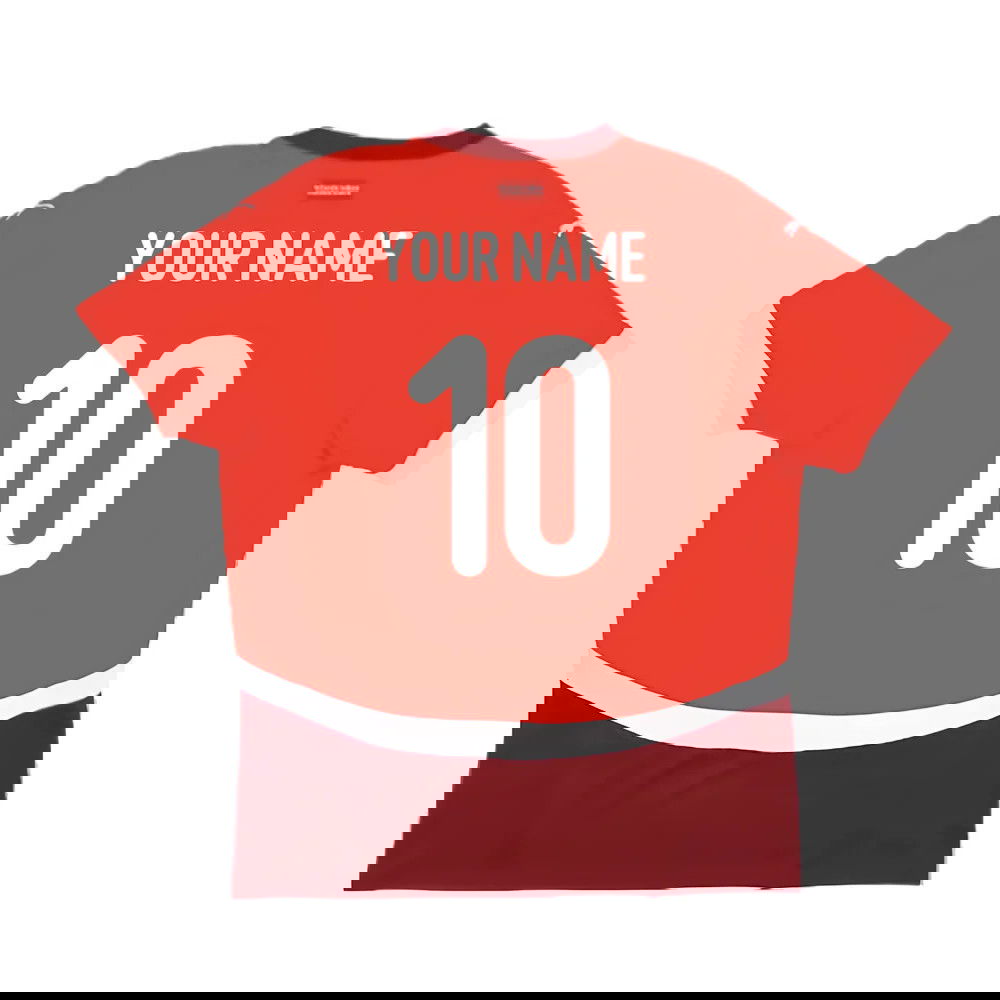2024-2025 Switzerland Home Shirt (Your Name)