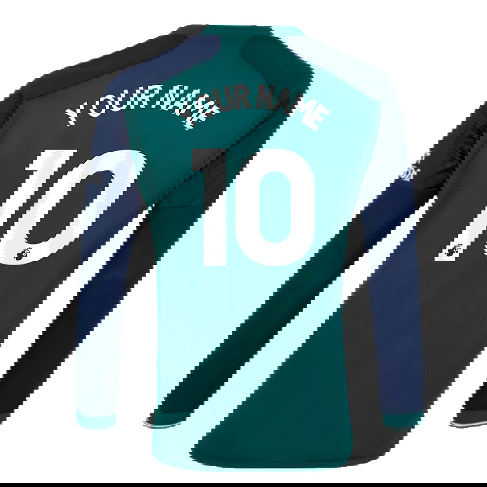 2023-2024 Arsenal Long Sleeve Third Shirt (Your Name)