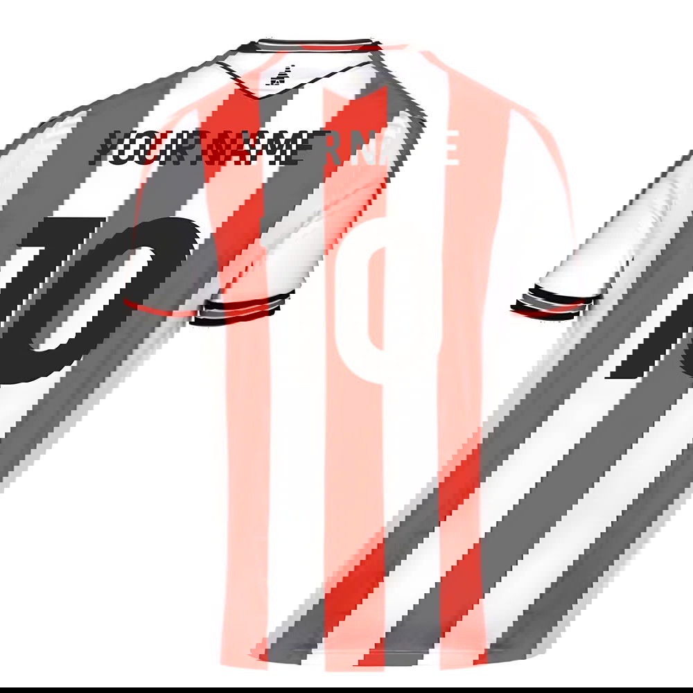 2024-2025 Stoke City Home Long Sleeve Shirt (Your Name)
