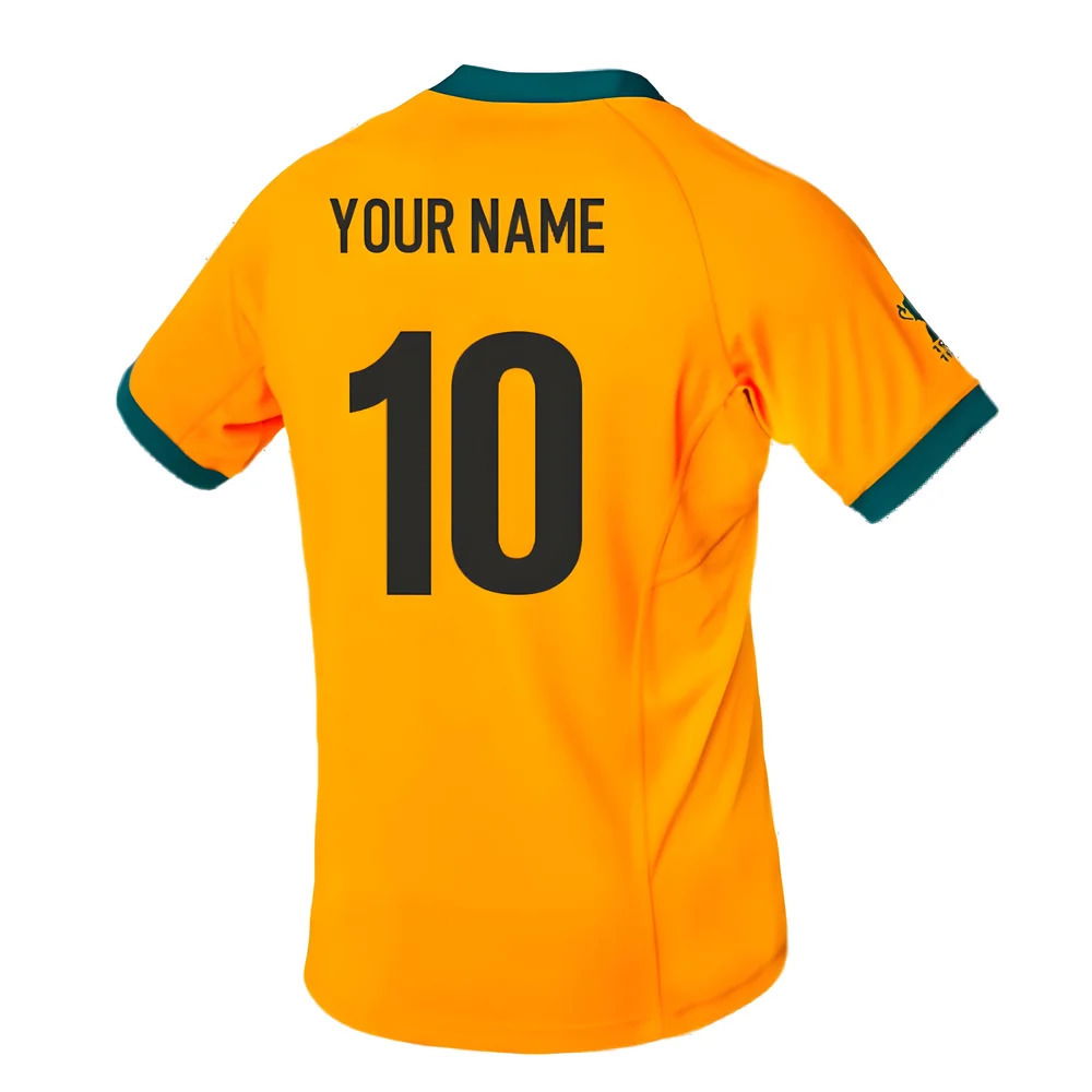 Australia RWC23 Home Rugby Jersey (Your Name)
