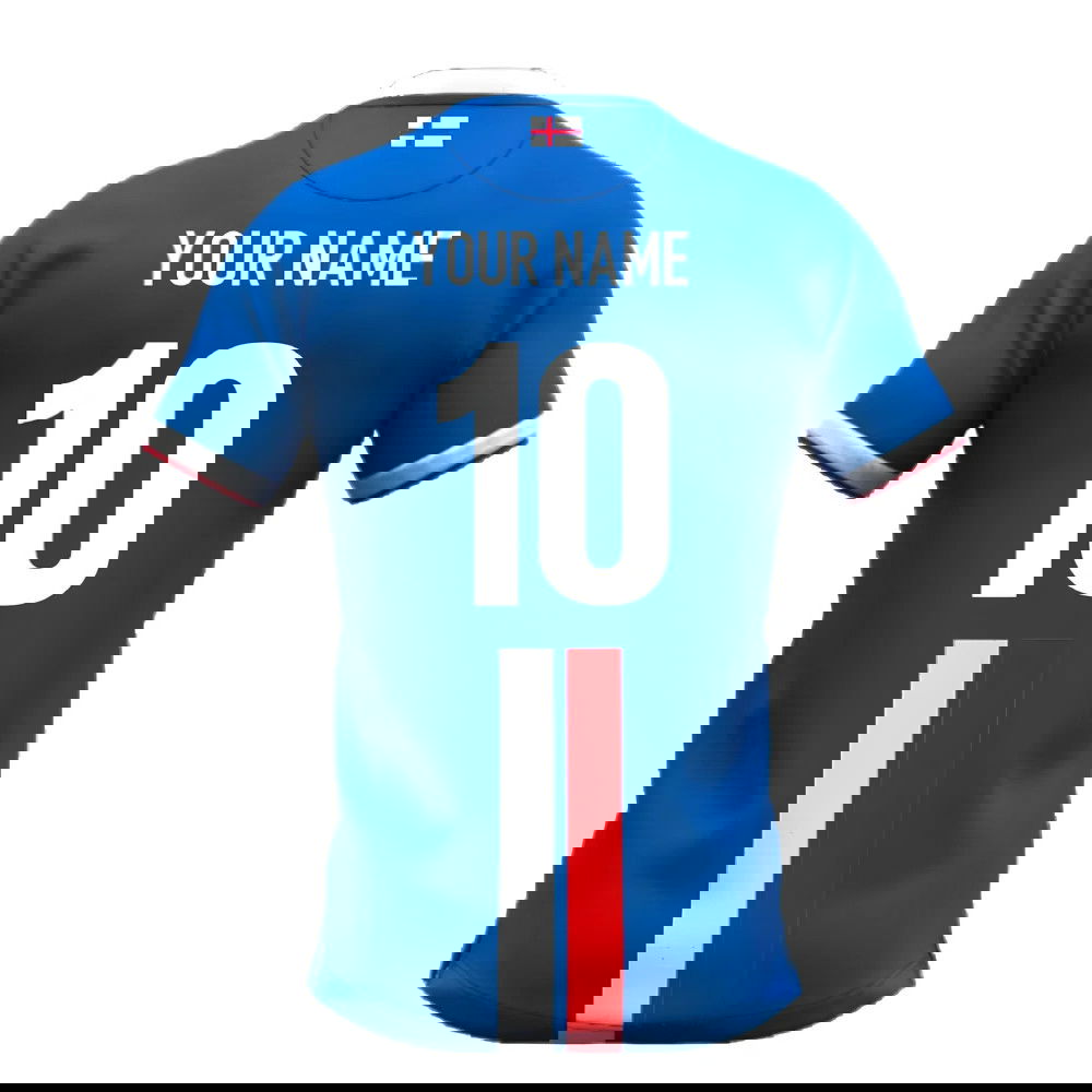 2024-2025 Faroe Islands Away Shirt (Your Name)