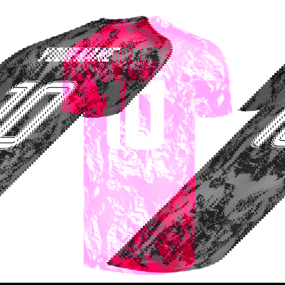 2024-2025 Hibernian Goalkeeper Shirt (Pink) (Your Name)