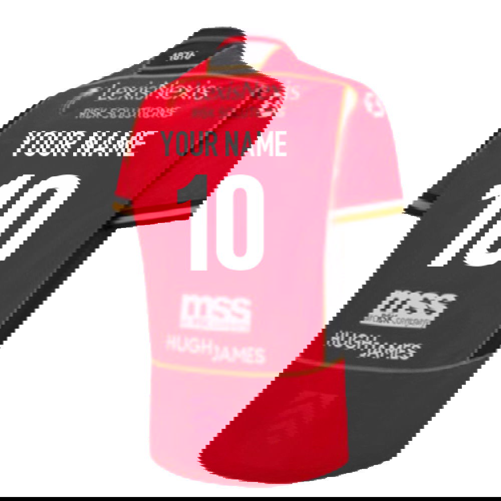 2024-2025 Cardiff Blues Rugby Away Shirt (Kids) (Your Name)