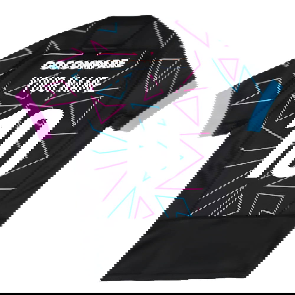 2024-2025 Wales Rugby Away Pathway Body Fit Shirt (Womens) (Your Name)