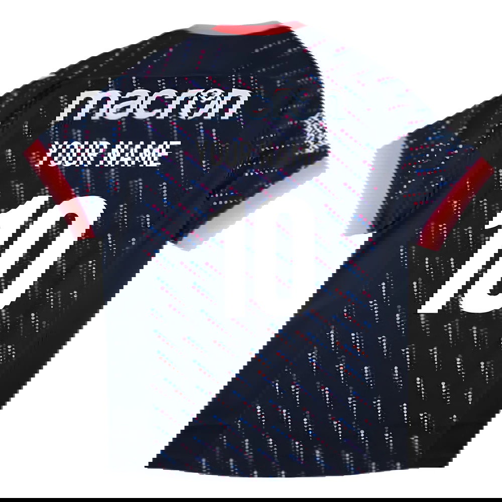 2024-2025 Edinburgh Rugby Training Jersey (Navy) (Your Name)