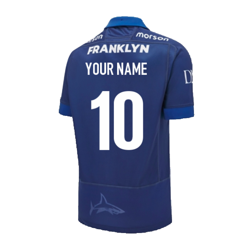 2024-2025 Sale Sharks Home Shirt (Your Name)