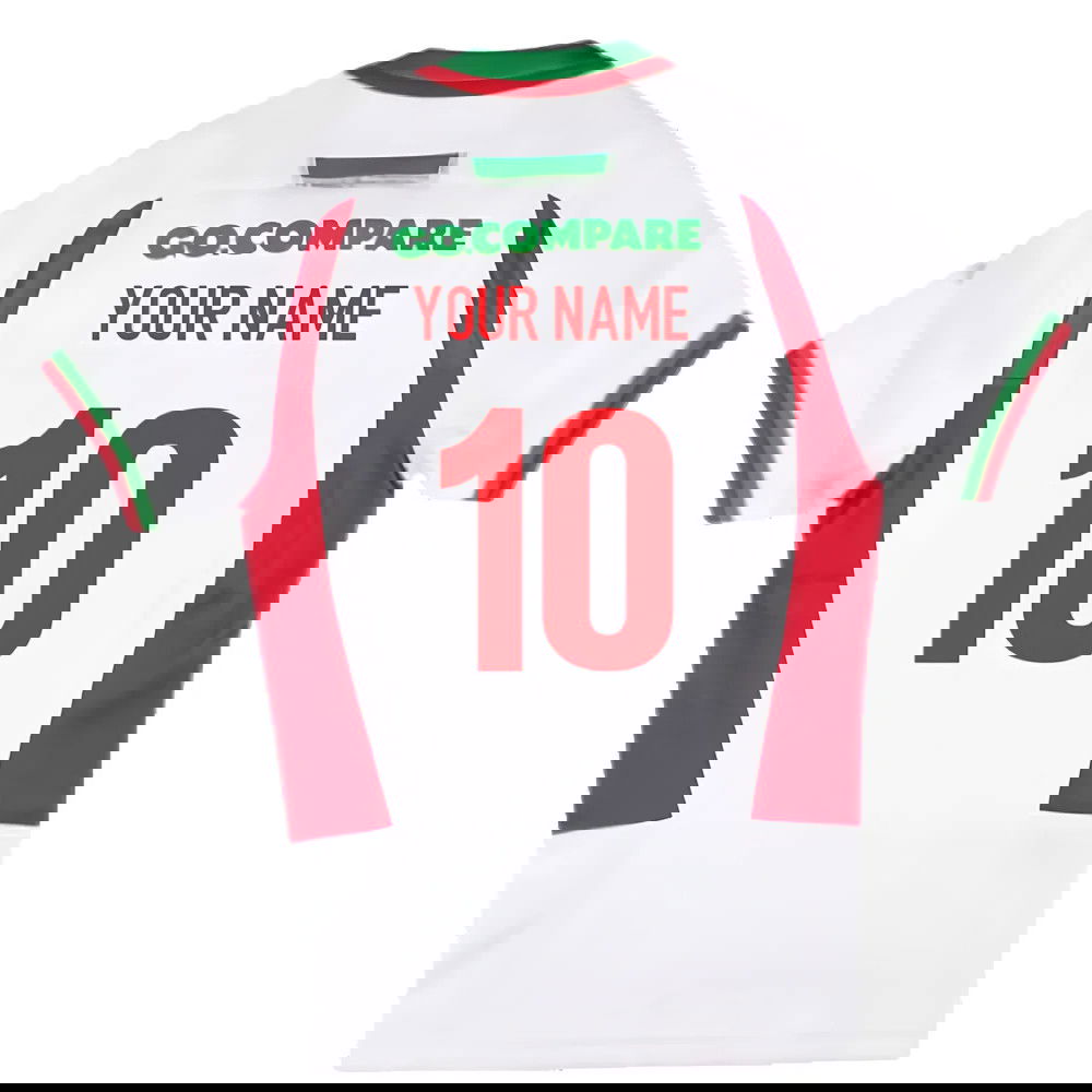 2024-2025 Wales Rugby WRU Away Slim Fit Shirt (Womens) (Your Name)