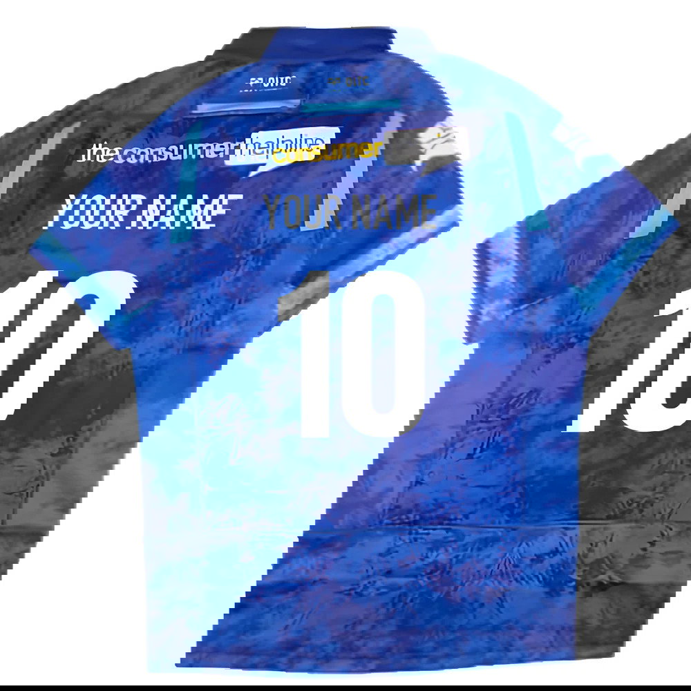 2024-2025 Ospreys Rugby Euro Slim Fit Shirt (Your Name)