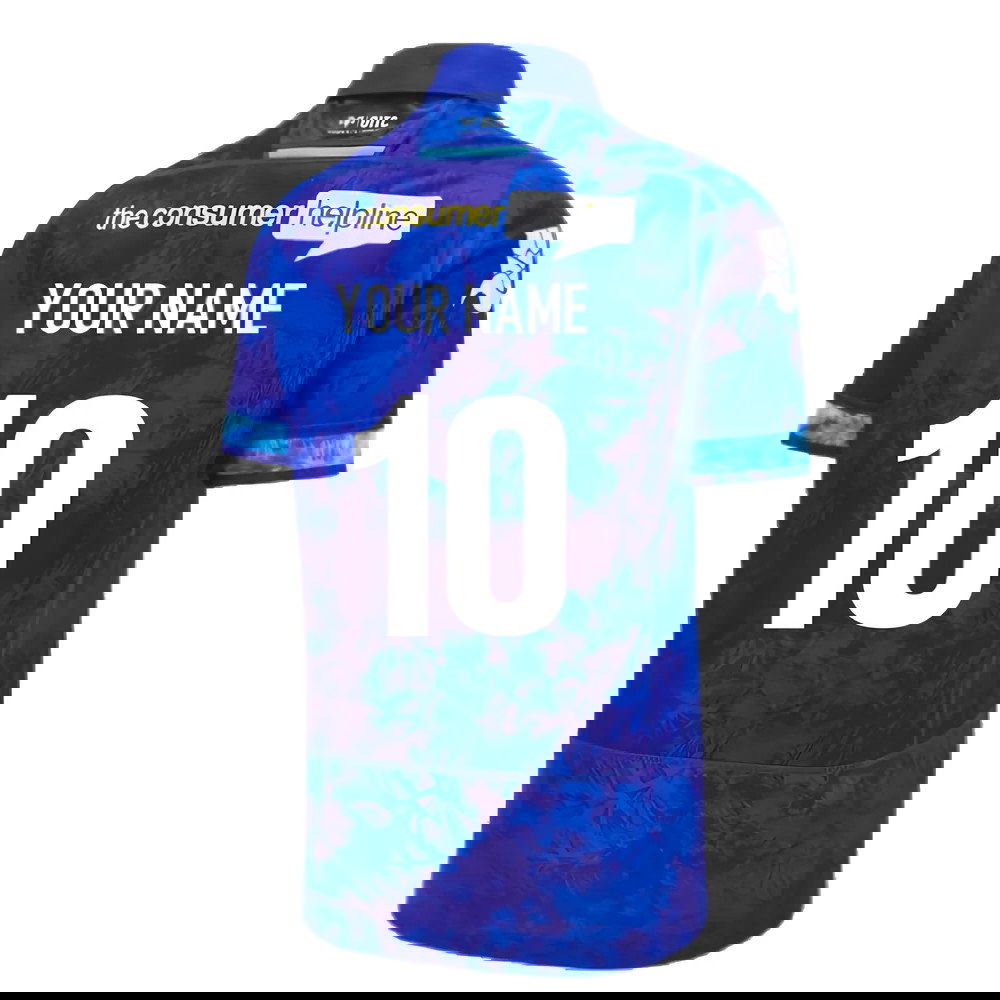 2024-2025 Ospreys Rugby Euro Replica Shirt (Your Name)