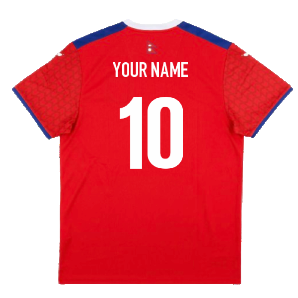 2024-2025 Nepal Home Kit (Shirt and Shorts) (Your Name)
