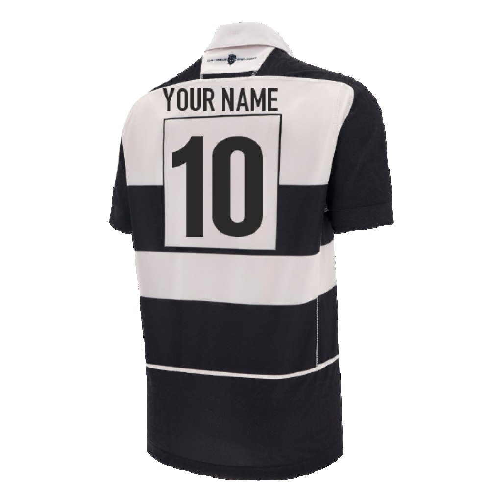 2025 Barbarians Home Poly Replica Rugby Shirt (Your Name)