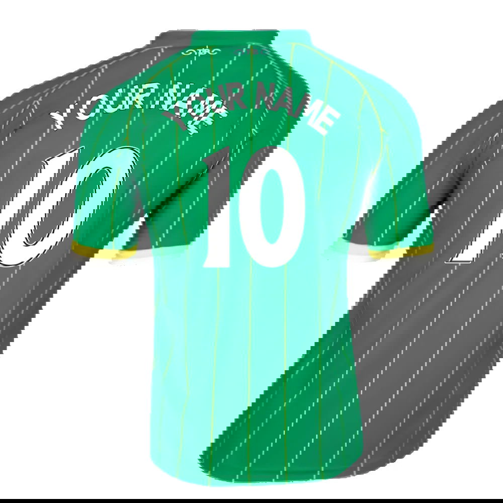 2015-2016 Norwich City Away Jersey (Your Name)
