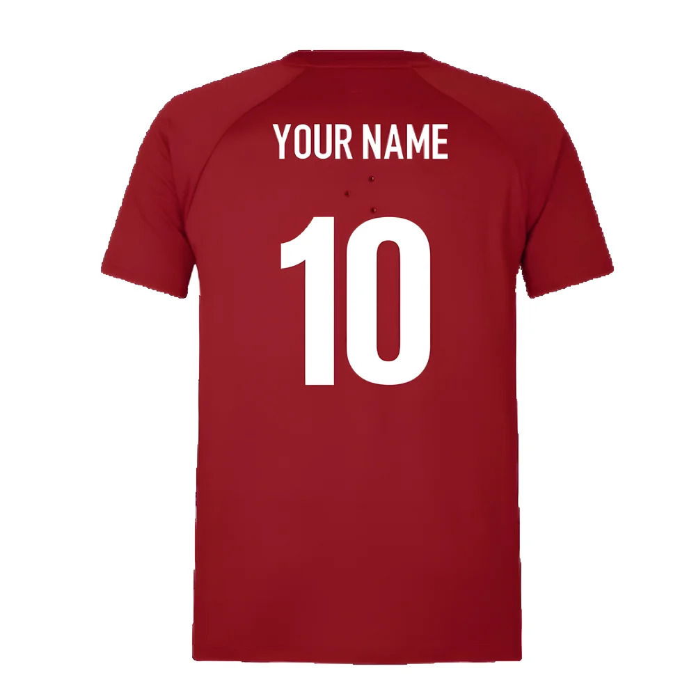 2025 British & Irish Lions Everest Tee (Red) (Your Name)