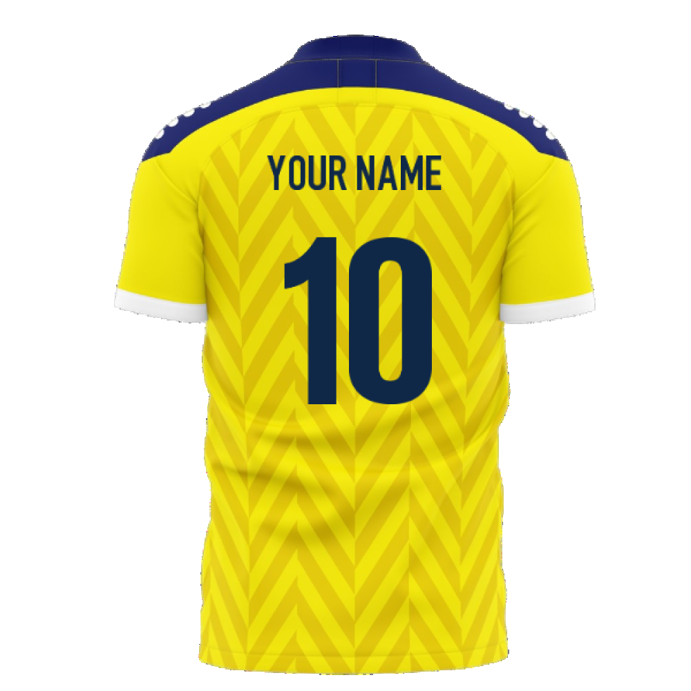 2024-2025 Rosario Central Home Concept Shirt (Libero) Adult Short Sleeve (Your Name)