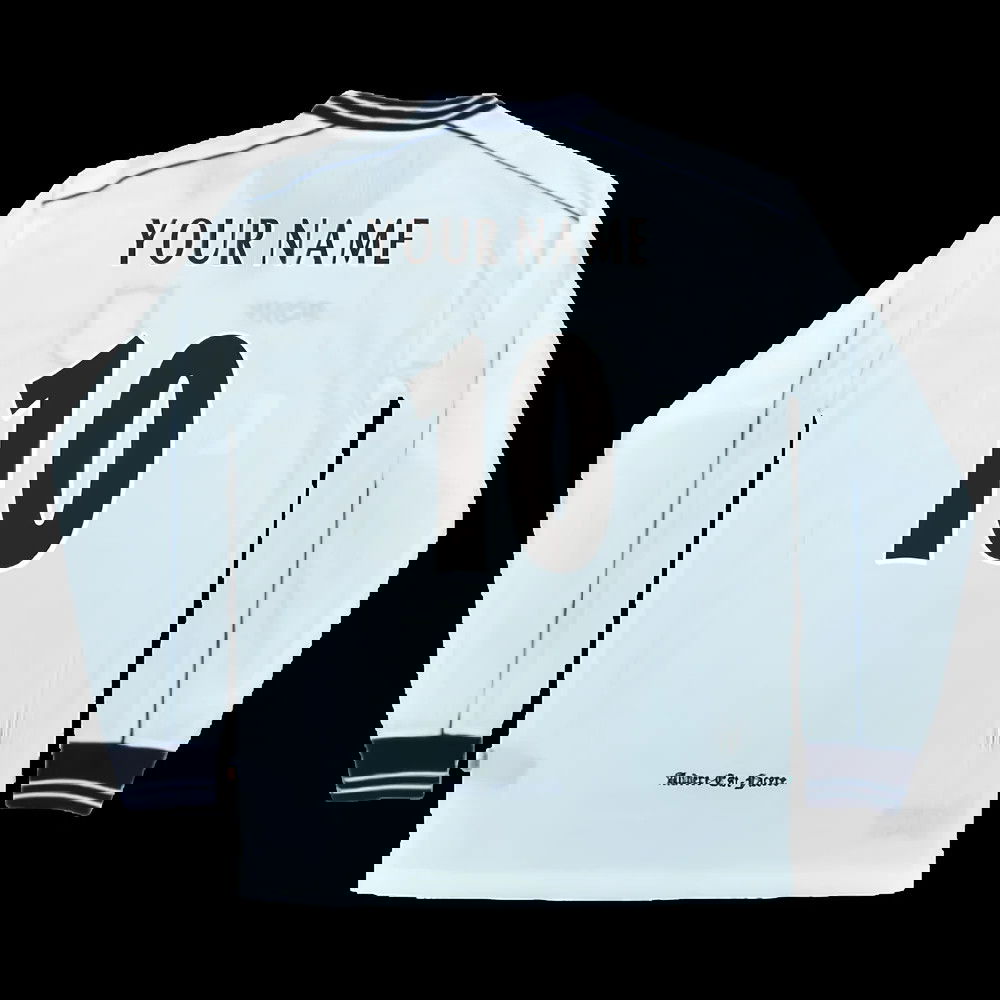 1997-1999 Tottenham Home LS Pony Retro Shirt (Your Name)