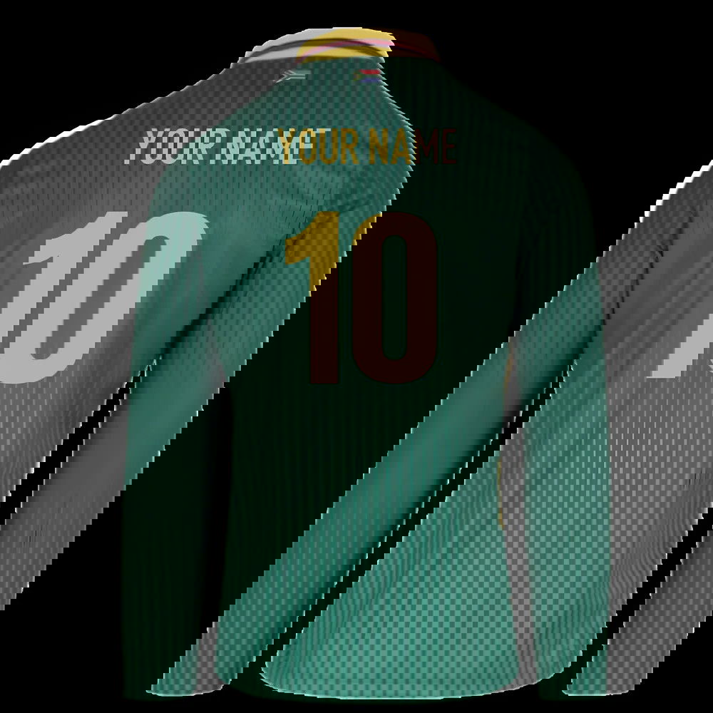 2025-2026 CSA Proteas Match Day ODI Long Sleeve Cricket Shirt (Your Name)