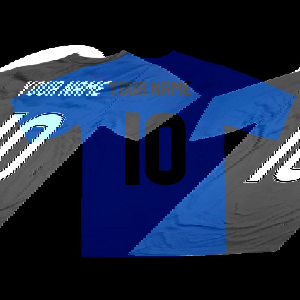 2015-2016 Airdrie Training Shirt Blue (Your Name)