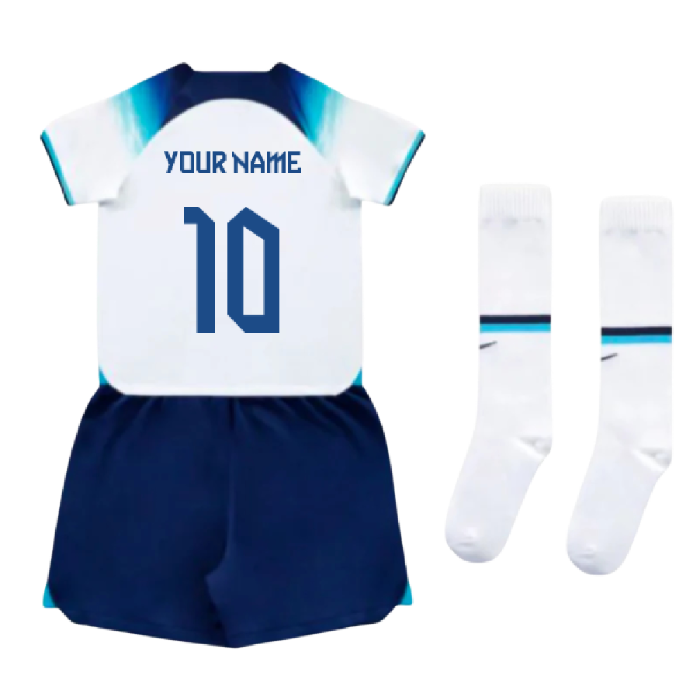 2022-2023 England Home Mini Kit (Your Name)