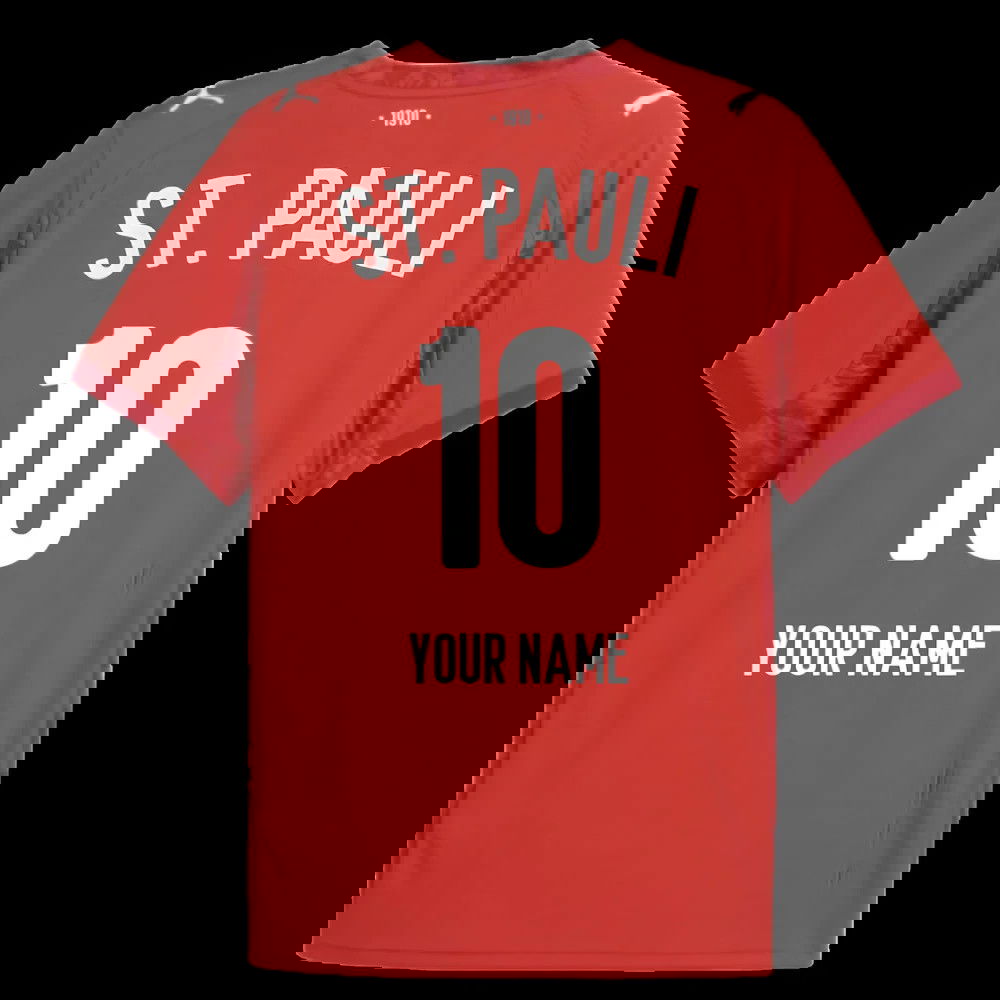 2025-2026 St Pauli Fourth Shirt (Your Name)