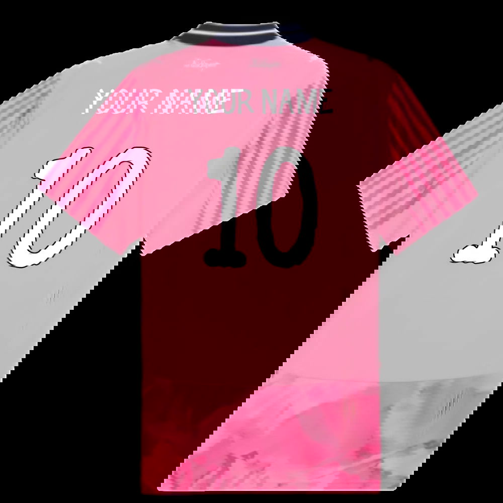 2025-2026 KIDSUPER x CF Monterrey Goalkeeper CWC Shirt (Pink) (Your Name)
