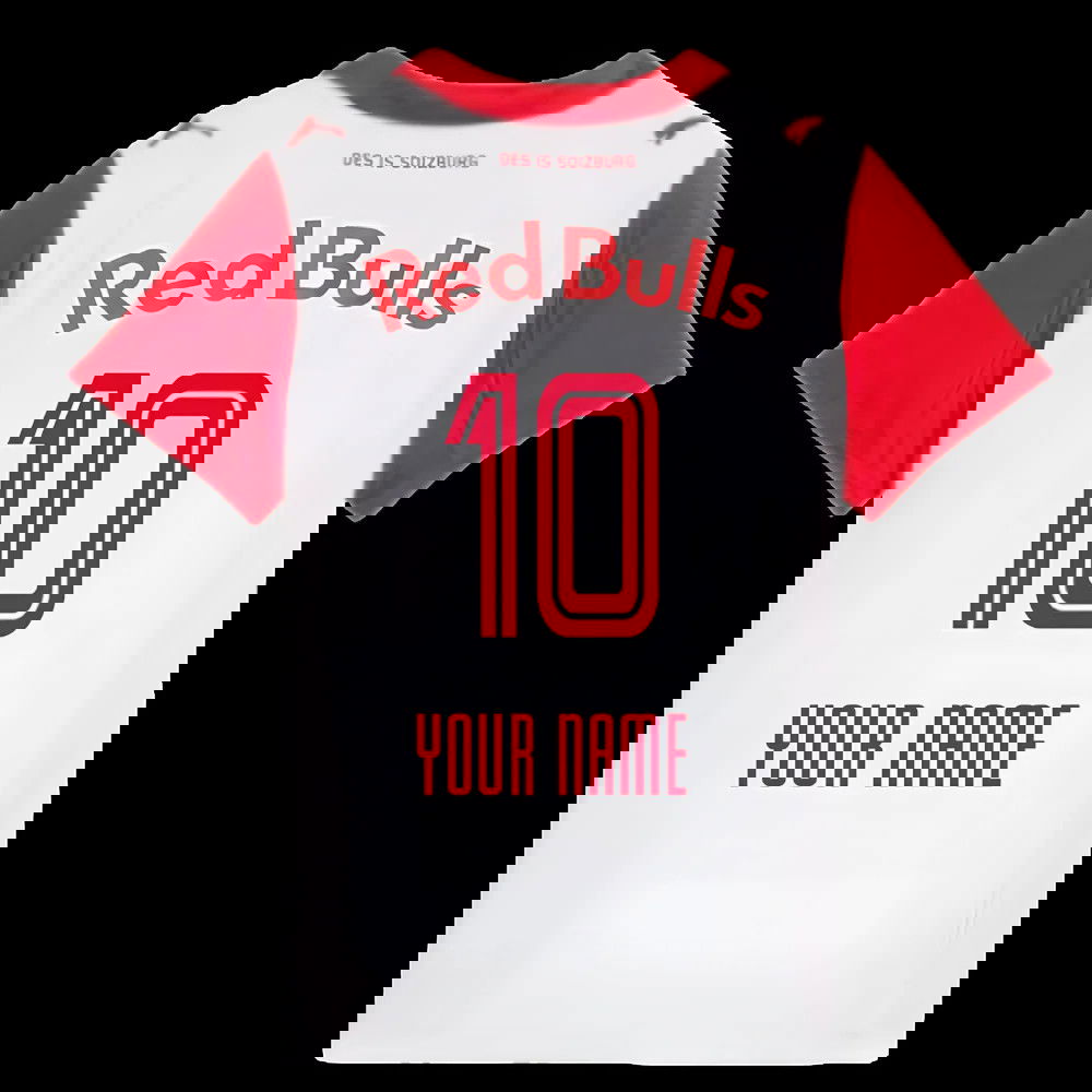 2025-2026 Red Bull Salzburg Home Shirt (Kids) (Your Name)