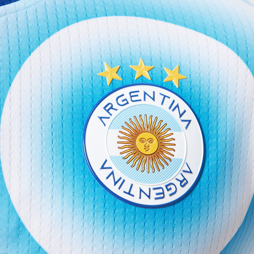 Argentina Legacy Football Jersey (Wolvate) Kids Short Sleeve