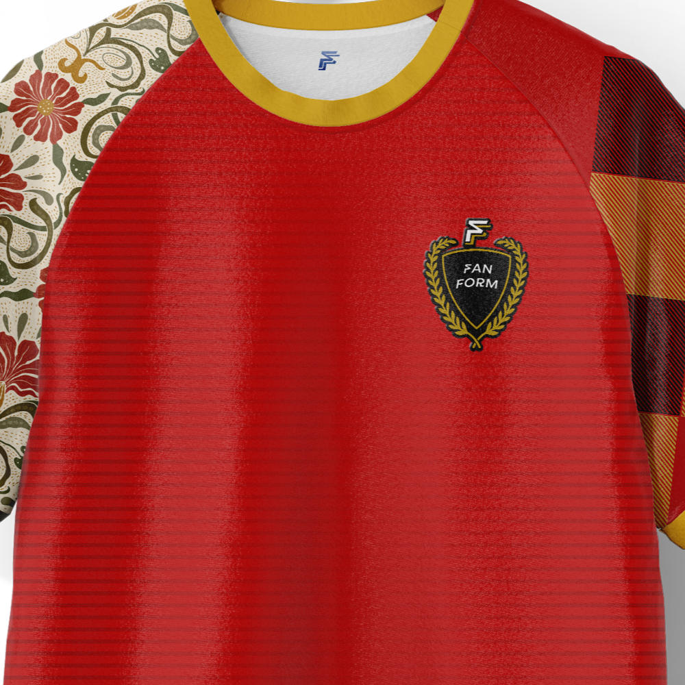 Belgium The Diables Home Supporter Jersey kids Kids Short Sleeve