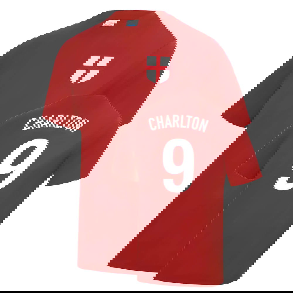 Bobby Charlton 1966 England Fancy Dress Football T Shirt