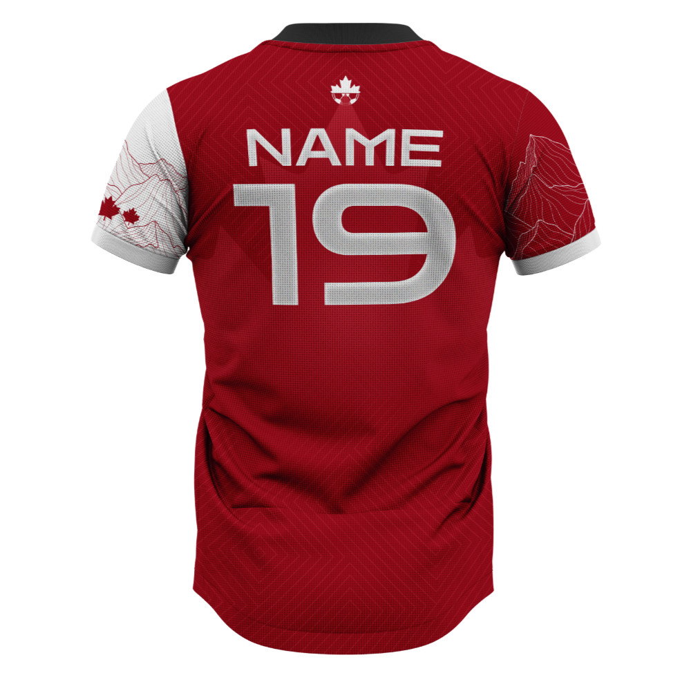 Canada Home Supporter Football Jersey Adult Short Sleeve