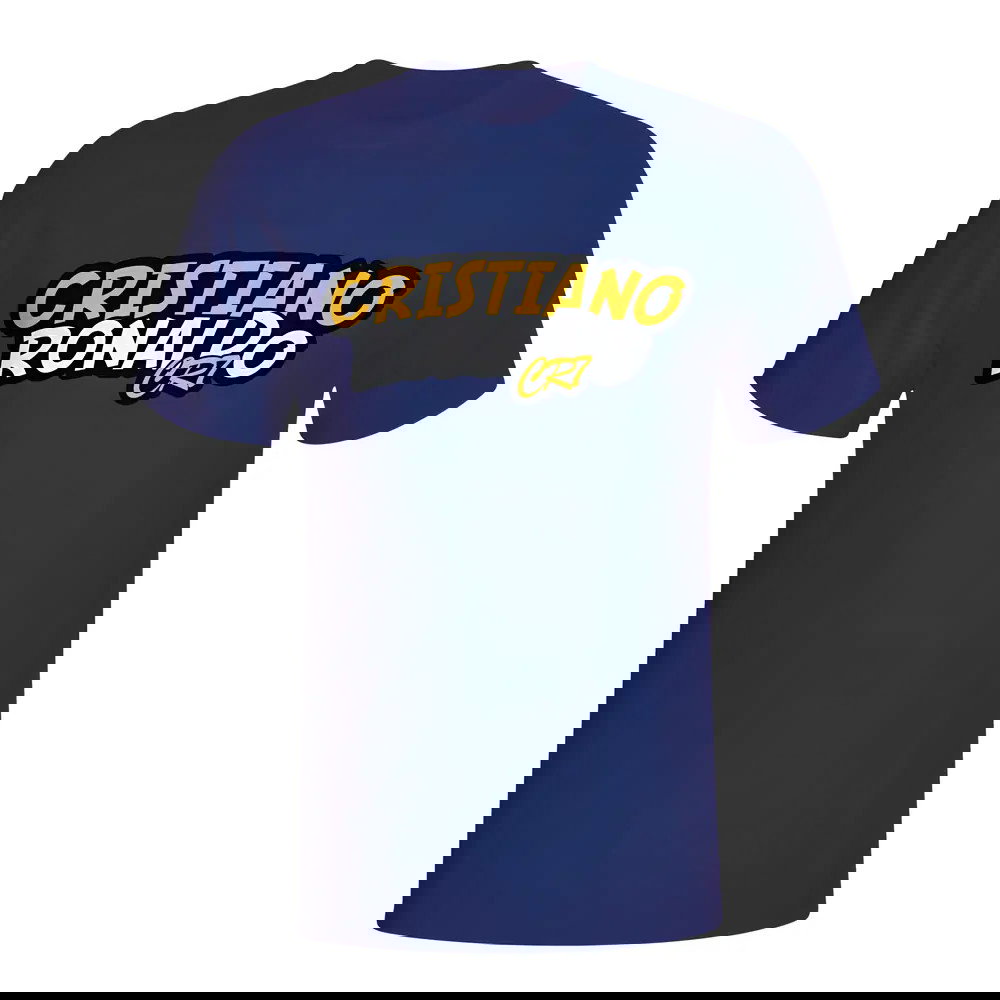 Cristiano Ronaldo Comic Book T-shirt (navy) - Kids