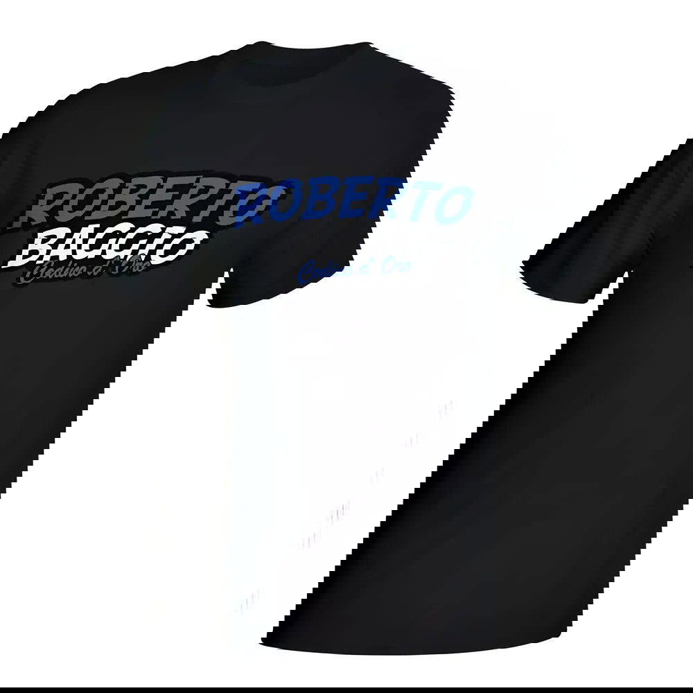 Roberto Baggio Comic Book T-shirt (black)