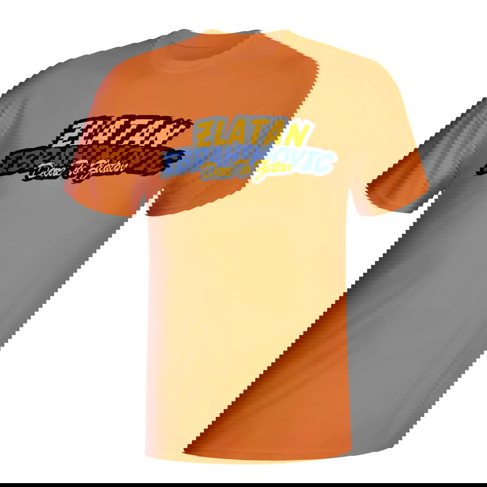 Zlatan Ibrahimovic Comic Book T-shirt (orange) - Kids