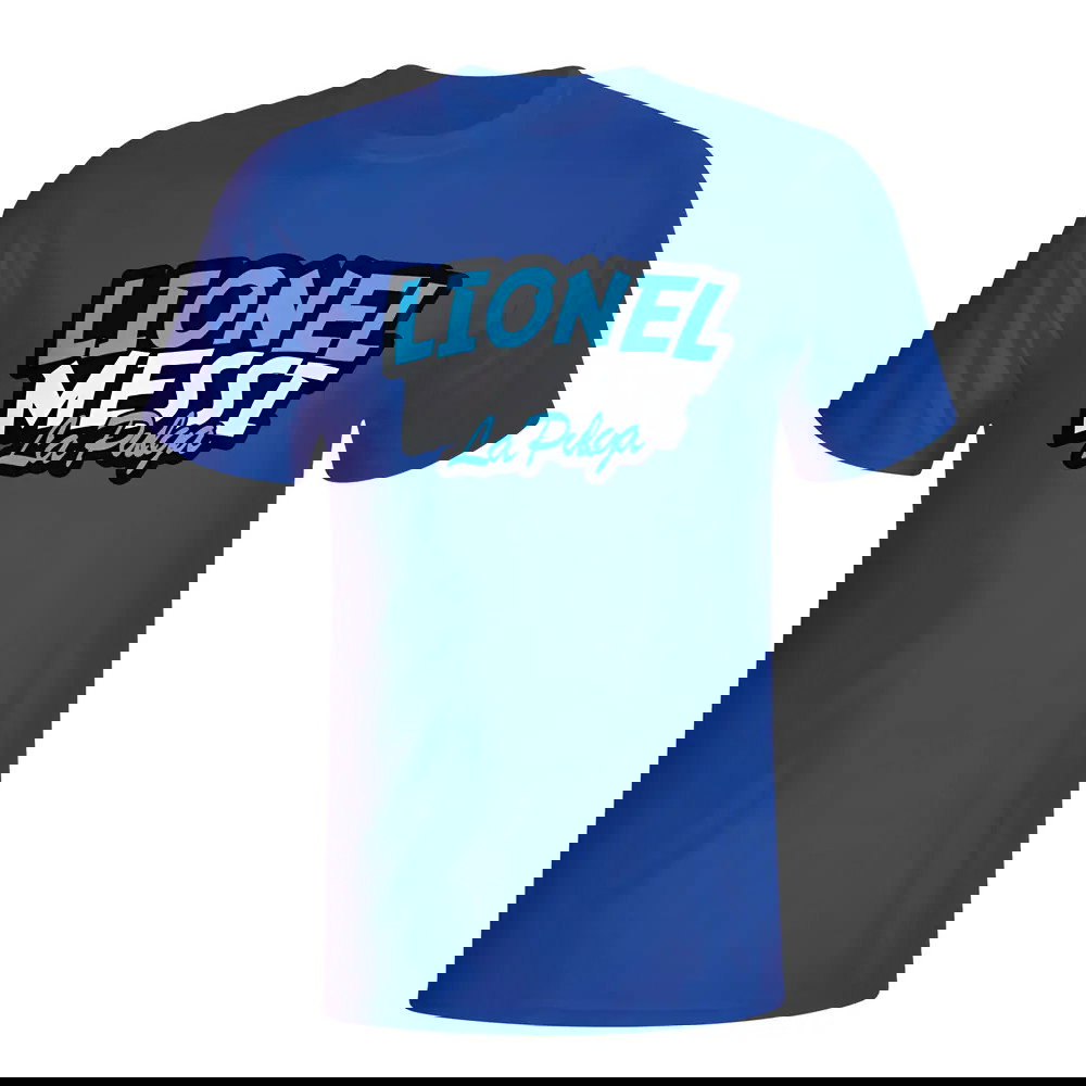 Lionel Messi Comic Book T-shirt (blue) - Kids