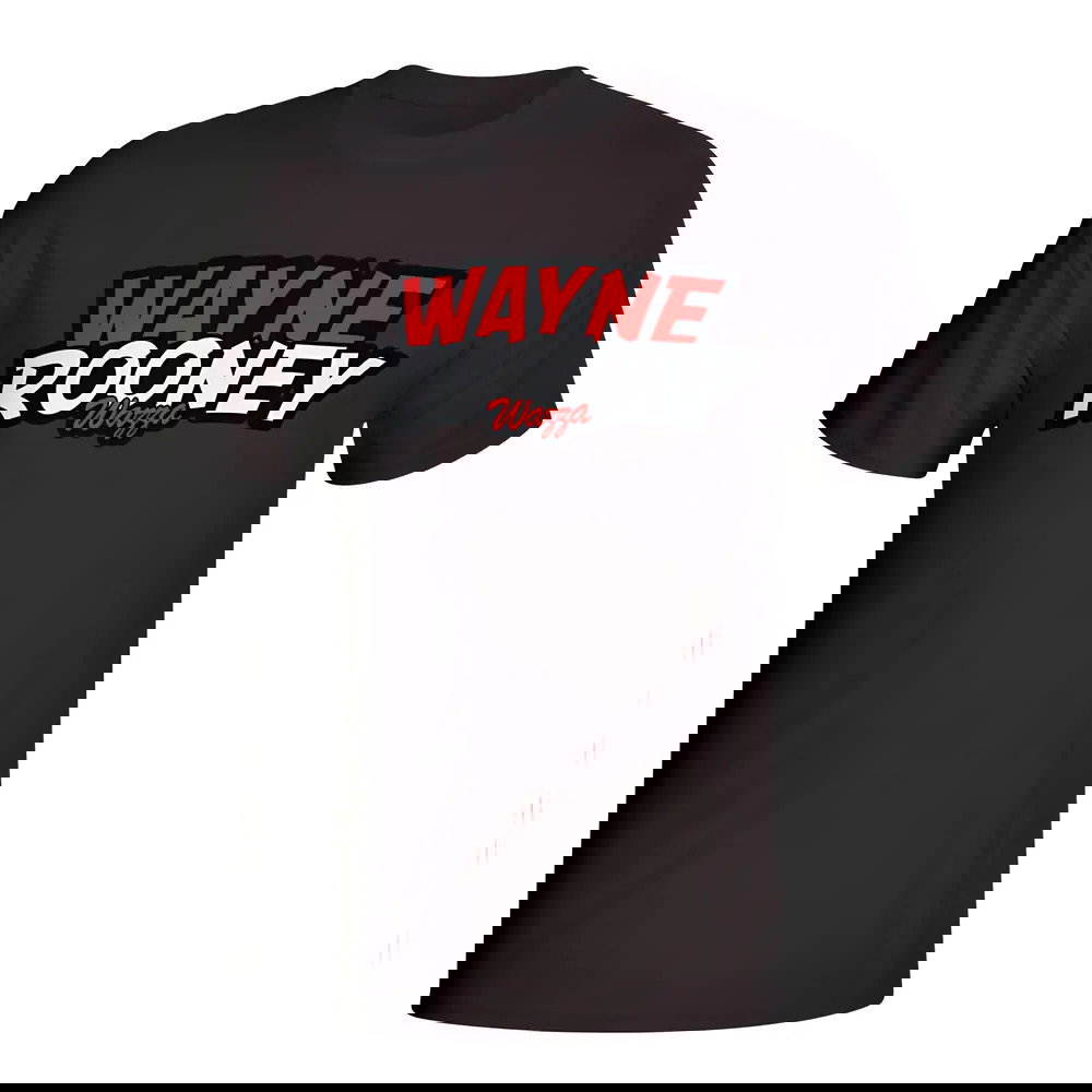 Wayne Rooney Comic Book T-shirt (black) - Kids