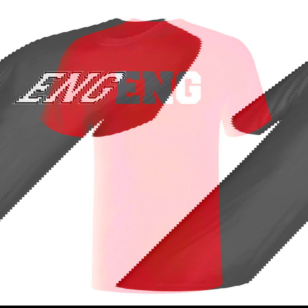 England Country Iso T-shirt (red)