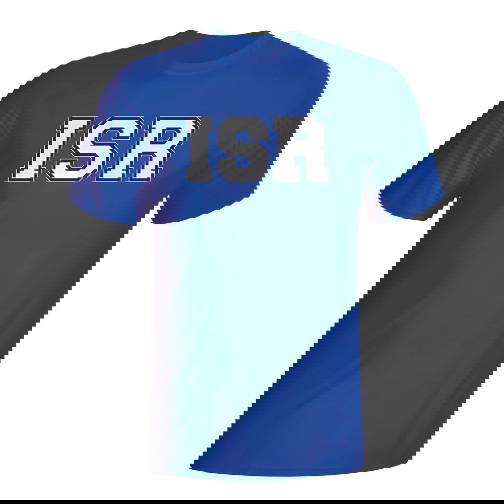 Isreal Country Iso T-shirt (blue)