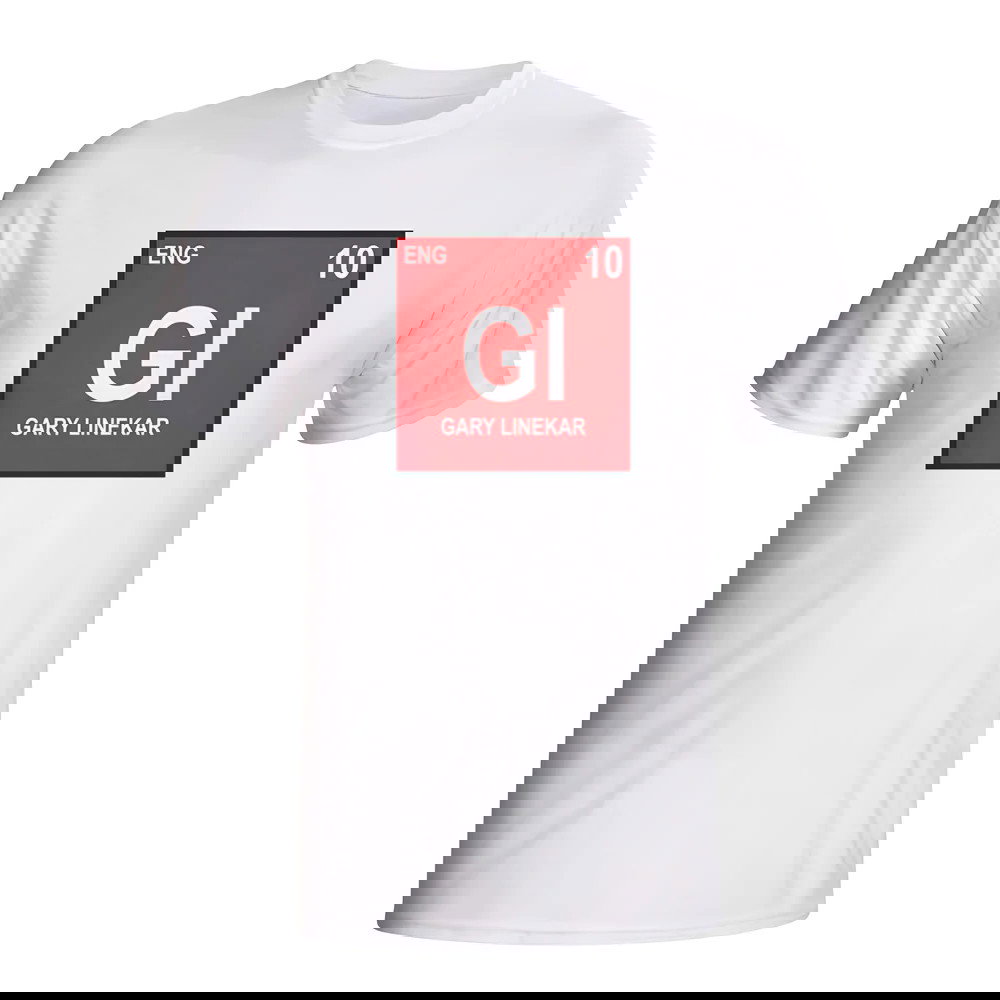 Gary Lineker England Periodic Table T-shirt (white) - Kids