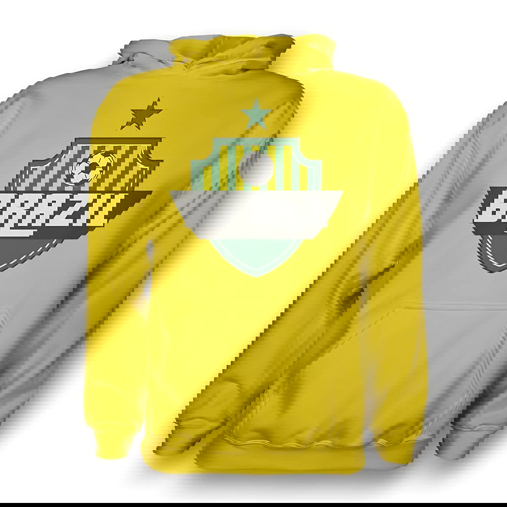 Brazil Country Logo Hoody (yellow)